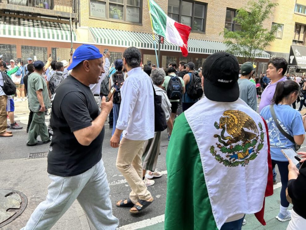 Votación de mexicanos en el extranjero en Nueva York