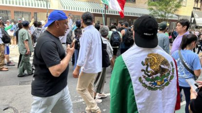 Votación de mexicanos en el extranjero en Nueva York