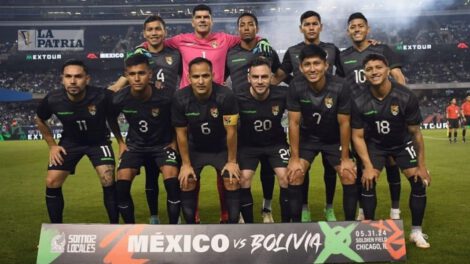 Copa América 2024 con la selección boliviana