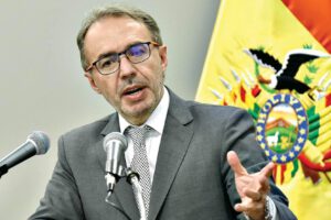 Crisis interna en el Gobierno de Luis Arce tras supuesta renuncia de Jorge Richter