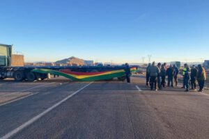 bloqueos en las carreteras en Bolivia