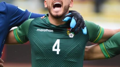 Luis Haquín en selección boliviana para Copa América