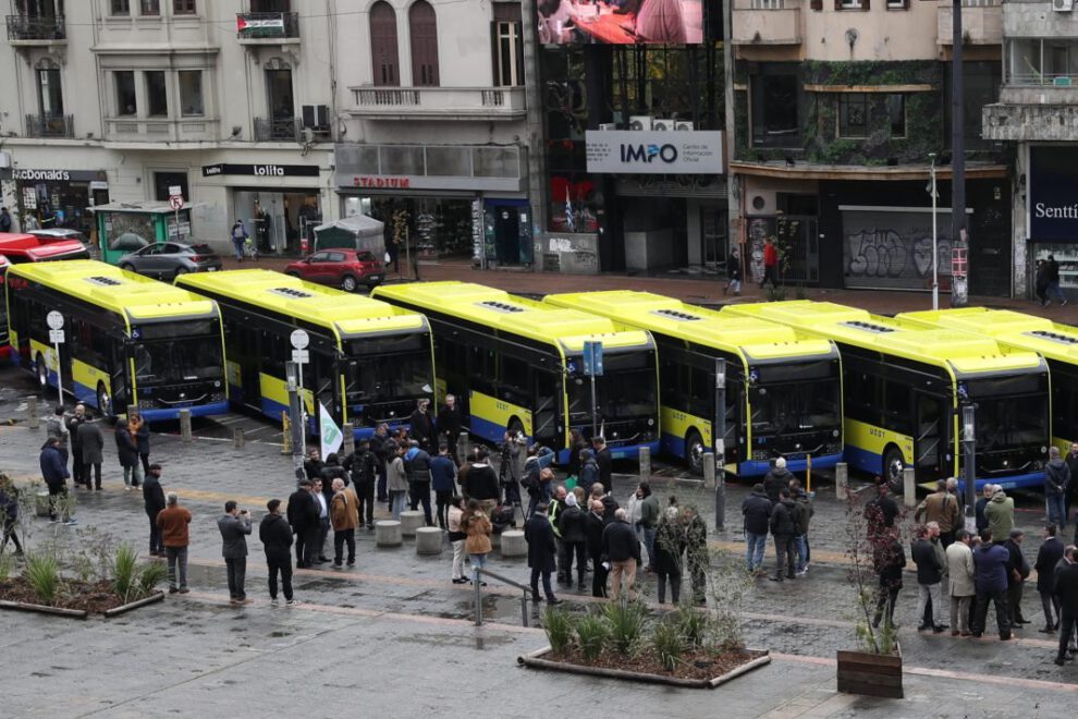Movilidad sostenible en Montevideo con buses eléctricos