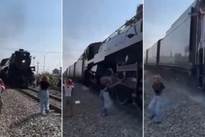 Mujer fallece tras ser impactada por una locomotora