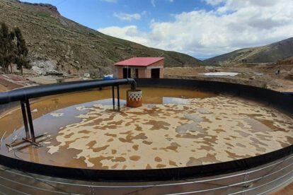 Aguas ácidas en Macha y Pocoata