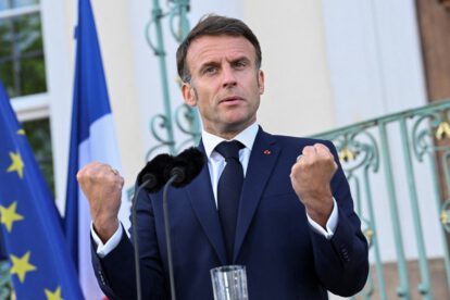 Desembarco de Normandía con Emmanuel Macron