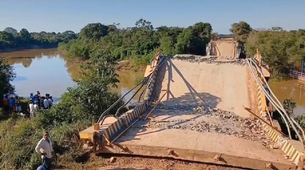 Colapso puente río Rapulo