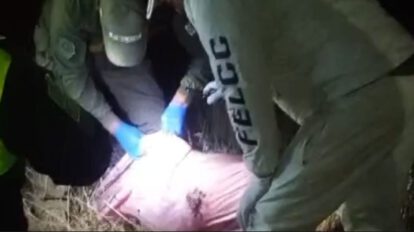 Joven estrangulado hallado en El Alto