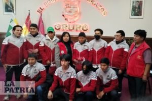 Delegación de Oruro en busca del bicampeonato nacional en fútbol 5 para no videntes