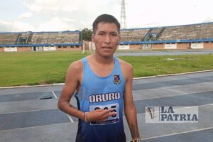 David Ninavia es una de las promesas de medalla en el Grand Prix Sudamericano de Atletismo