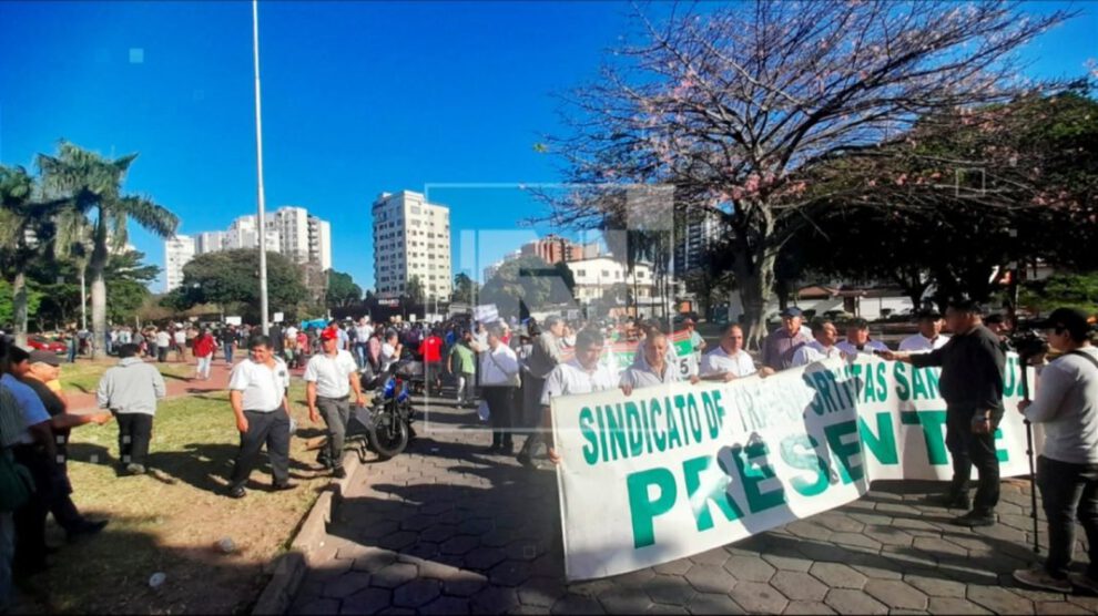 Crisis del diésel en el transporte urbano de Santa Cruz