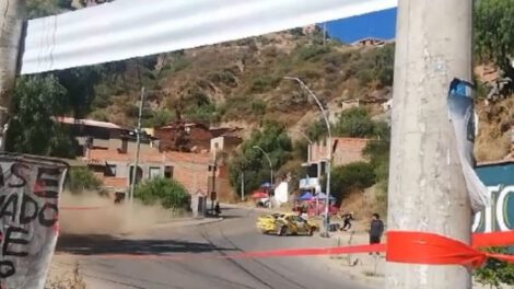 Accidentes con autos de carrera en Sucre