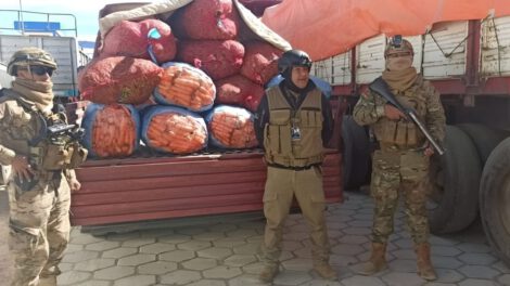 Contrabando de alimentos hacia Argentina