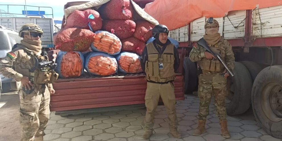 Contrabando de alimentos hacia Argentina