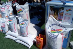 Precios de arroz en Emapa en La Paz