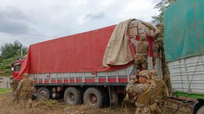 Controles en Bermejo para frenar el contrabando de productos