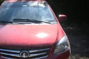 Vehículo robado de dependencias policiales