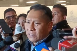 Parlamentarios evistas movilización