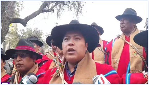 Ponchos Rojos rechazan la participación de pseudos dirigentes en el congreso del MAS