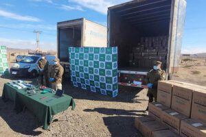 Contrabando de cigarrillos en Chile