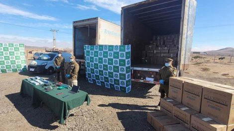 Contrabando de cigarrillos en Chile