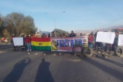 Trabajadores de Aseo en Quillacollo exigen cumplimiento de laudo arbitral