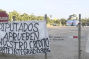 bloqueos en Yapacaní