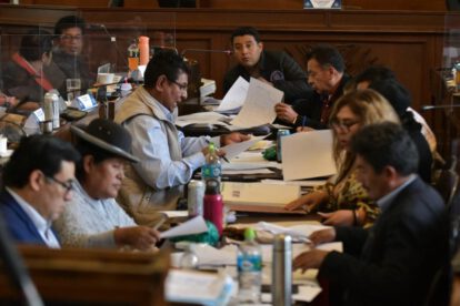 Elecciones judiciales en la Comisión Mixta de Constitución