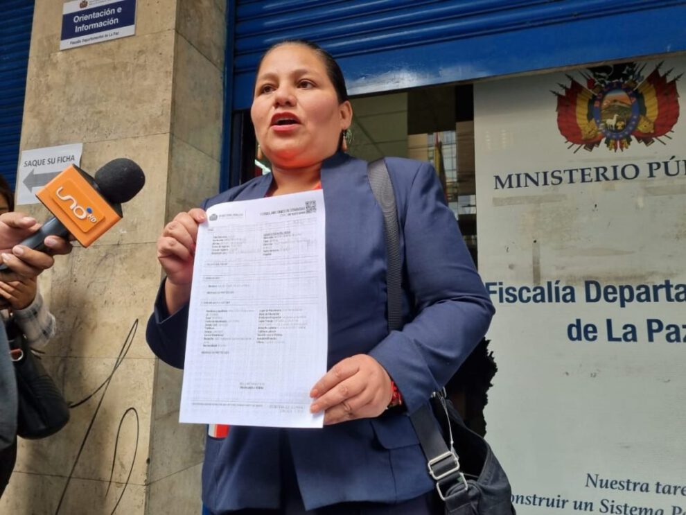 Deysi Choque denuncia a Miguel Rejas por audios comprometedores