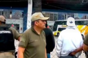 Captura de individuos con marihuana en Santa Cruz