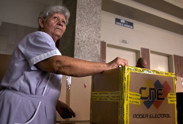 Maduro y elecciones en Venezuela
