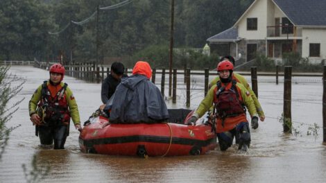 Ciclón extratropical en Chile