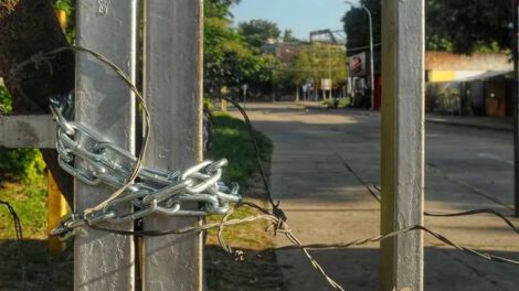 Protesta Uagrm por justicia en facultad de Humanidades