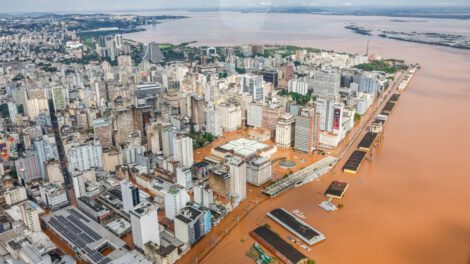 Inundaciones en Brasil debido al cambio climático