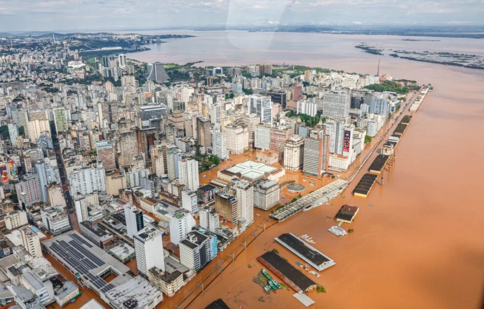 Inundaciones en Brasil debido al cambio climático