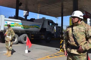 Intercepción de combustible en Yacuiba