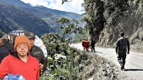 Inspección ocular y reconstrucción de los hechos por la desaparición de Odalis Vaquiata