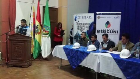 Abastecimiento de agua en Sacaba