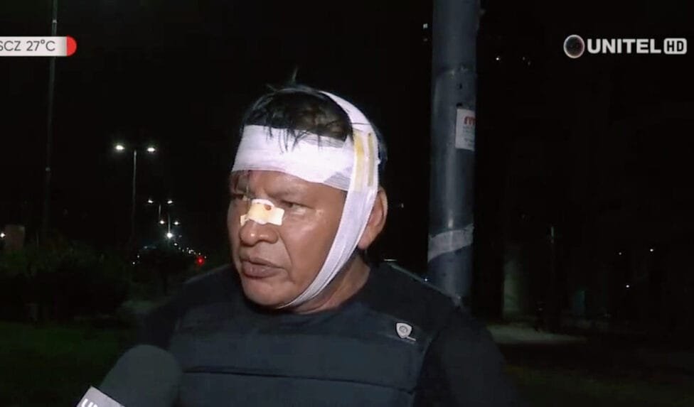 Golpiza a periodistas en Santa Cruz