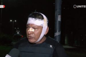 Golpiza a periodistas en Santa Cruz