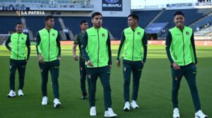 Selección boliviana se alista para el amistoso frente a Colombia
