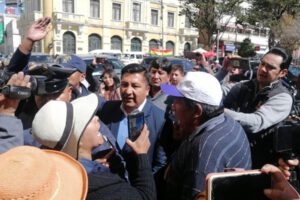 Conflicto por concesión de puesto en Oruro