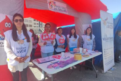 Donación voluntaria de sangre en Bolivia