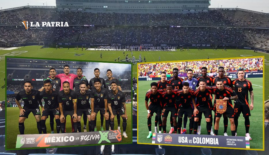 Bolivia vs Colombia en el examen final previo a la Copa América
