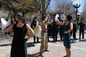 Recreación histórica en Oruro por el cese de hostilidades de la Guerra del Chaco
