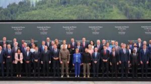 Cumbre en Suiza busca la paz entre Ucrania y Rusia