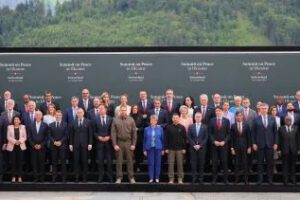 Cumbre en Suiza busca la paz entre Ucrania y Rusia