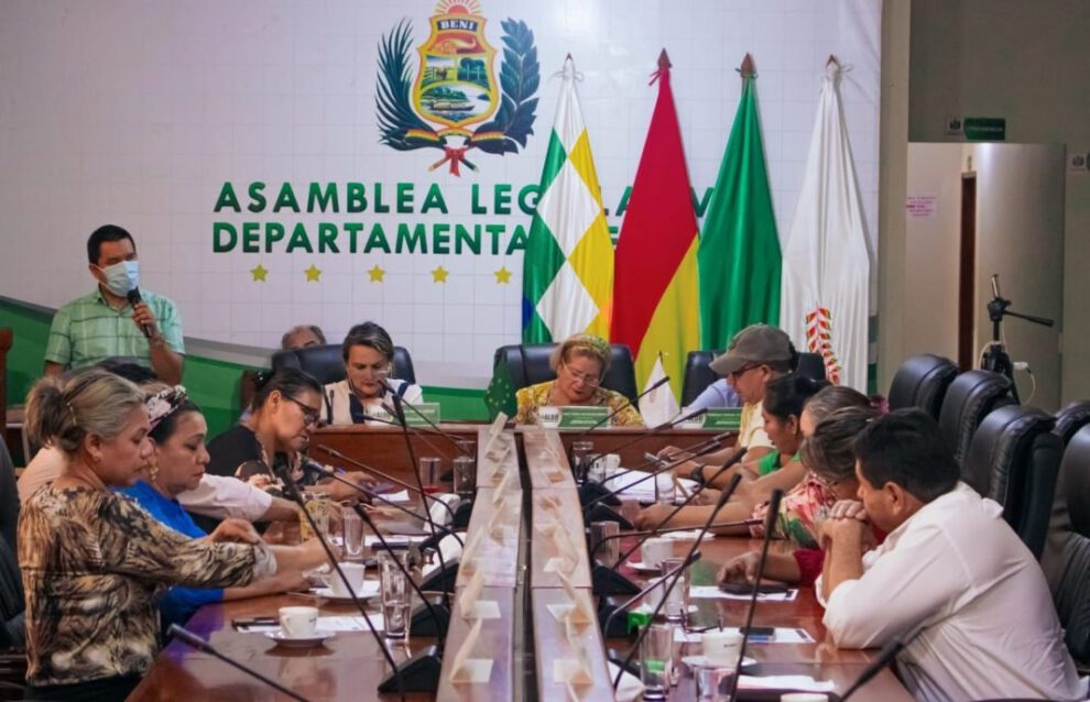 Paralización de la Asamblea del Beni