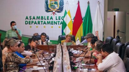 Paralización de la Asamblea del Beni