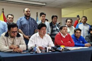 Bloqueo del transporte pesado depende de la reunión de hoy con el Presidente Arce